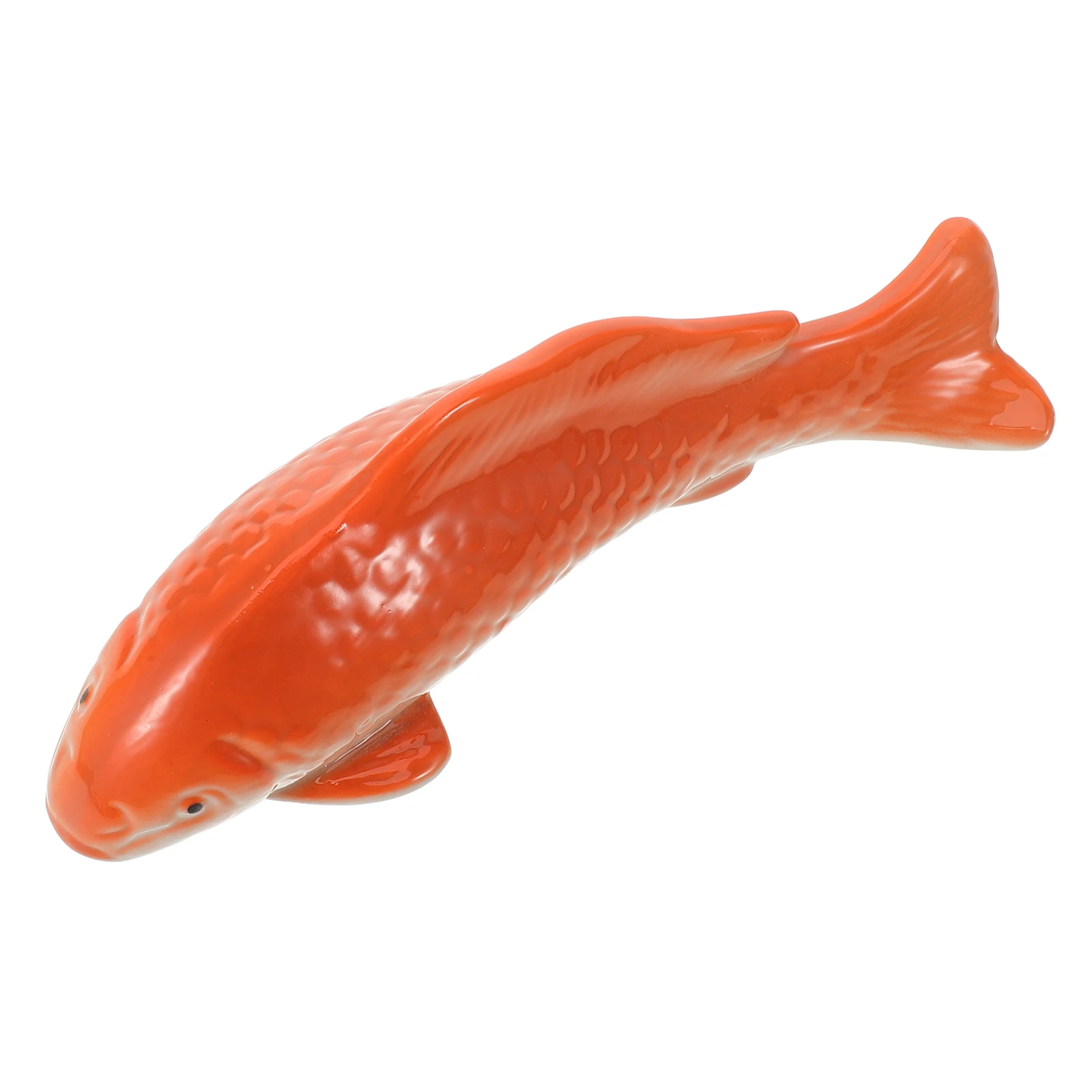 Ceramic Goldfish Sculpture 9x28x8cm Fish Tank Decorations Floating Fish Ornament Aquarium Desk Pond Underwater Craft Small
Ceramic Goldfish Sculpture 9x28x8cm Fish Tank Decorations Floating Fish Ornament Aquarium Desk Pond Underwater Craft Small