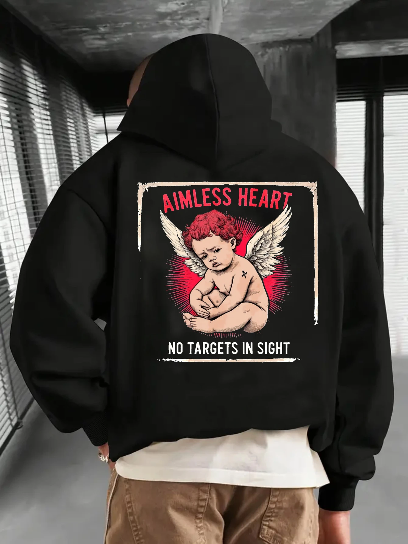 Черный ангел и сердце Aimless: повседневная, уличная одежда, поездки на работу, уличная, с принтом на спине, мужские толстовки
Черный ангел и сердце Aimless: повседневная, уличная одежда, поездки на работу, уличная, с принтом на спине, мужские толстовки