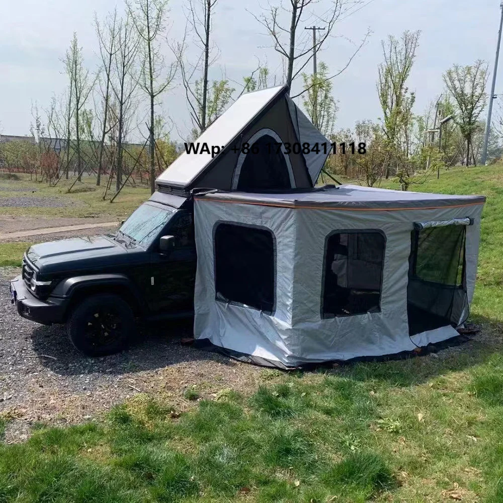 Modern Aluminium Alloy Triangle Shell Four-season Double Layer Roof Top Camping Tent 280G Canvas SUV Car Cover Quick
Modern Aluminium Alloy Triangle Shell Four-season Double Layer Roof Top Camping Tent 280G Canvas SUV Car Cover Quick