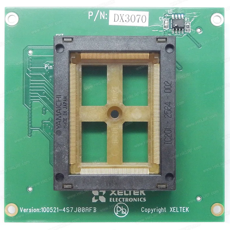 XELTEK Programmer Adapter DX3070 IC Socket Adapter for XELTEK SuperPro 6100N
XELTEK Programmer Adapter DX3070 IC Socket Adapter for XELTEK SuperPro 6100N