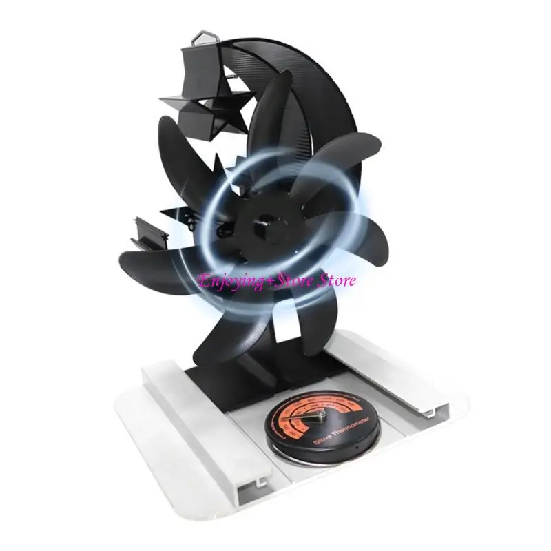 G6DA Stove Fan Fireplace Fan Heat Powered Eco-thermoelectric Fan for Pellet Log
G6DA Stove Fan Fireplace Fan Heat Powered Eco-thermoelectric Fan for Pellet Log