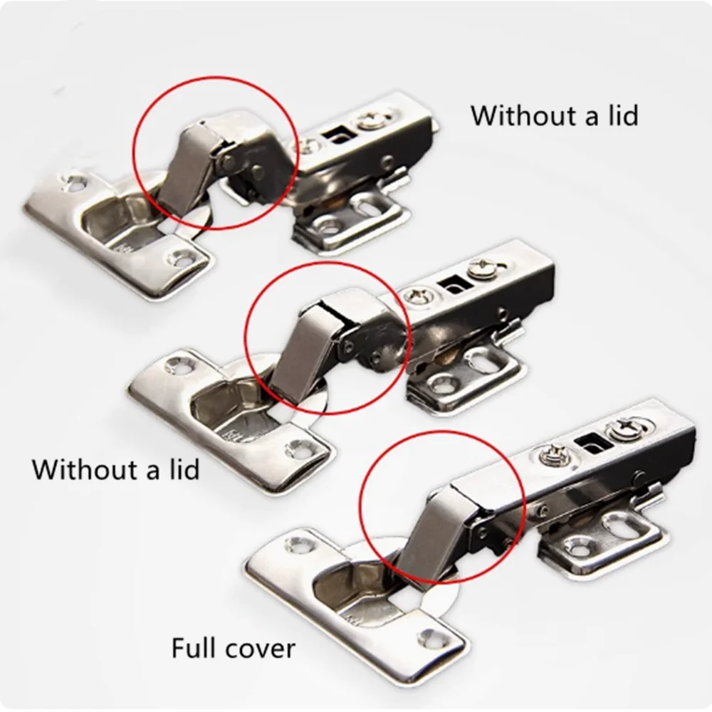 Soft Close Hydraulic Cabinet Hinge Stainless Steel Door for Kitchen Cupboard Furniture Hardware Adjustable 150 Degree Opening
Soft Close Hydraulic Cabinet Hinge Stainless Steel Door for Kitchen Cupboard Furniture Hardware Adjustable 150 Degree Opening