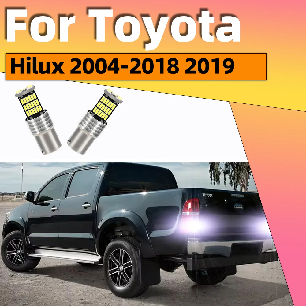 2Pcs LED Back up Reverse Lights For Toyota Hilux Accessories 2004-2019 2010 2011 2012 2013 2014 2015 2016 2017 2018 Backup Lamps
2Pcs LED Back up Reverse Lights For Toyota Hilux Accessories 2004-2019 2010 2011 2012 2013 2014 2015 2016 2017 2018 Backup Lamps
