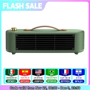 EU Desktop Heater PTC Ceramic Heating High Power Home Office Multi-function The Home Desktop Office Desktop Portable Heating Fan