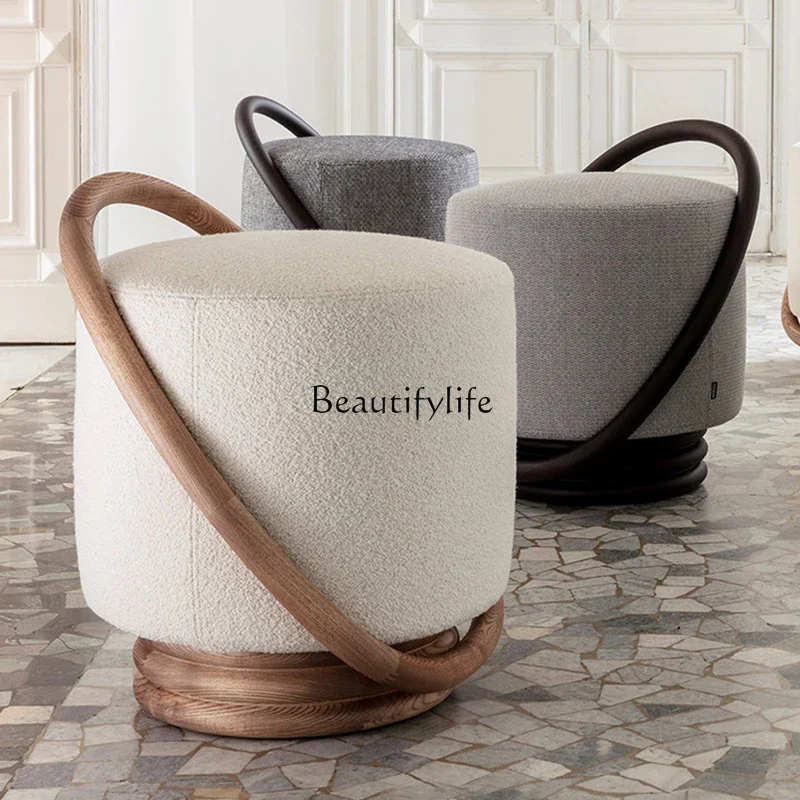 ld14Modern Minimalist Sofa Stool Solid Wood Living Room Cloakroom Makeup Stool Simple
ld14Modern Minimalist Sofa Stool Solid Wood Living Room Cloakroom Makeup Stool Simple