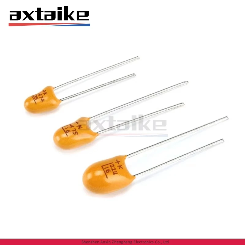 10PCS Tantalum Capacitor 16V 25V 35V 50V 1uF 2.2uF 3.3uF 4.7uF 10uF 22uF 33uF 47uF 100uF 0.1uF 0.22uF 0.47uF 105 225 475 106 476
10PCS Tantalum Capacitor 16V 25V 35V 50V 1uF 2.2uF 3.3uF 4.7uF 10uF 22uF 33uF 47uF 100uF 0.1uF 0.22uF 0.47uF 105 225 475 106 476