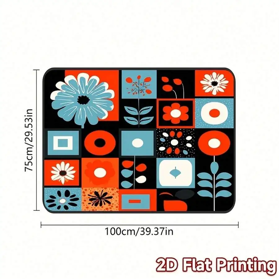 Colorful Floral Polyester Trunk Mat For Car Living Room Outdoor Decor
Colorful Floral Polyester Trunk Mat For Car Living Room Outdoor Decor