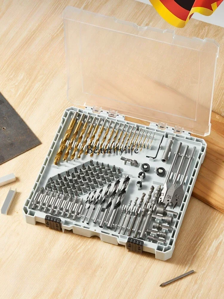 Drill Bit Accessories Multi-Functional Combination Household Woodworking Wall Steel Punching Drilling Bit Set
Drill Bit Accessories Multi-Functional Combination Household Woodworking Wall Steel Punching Drilling Bit Set