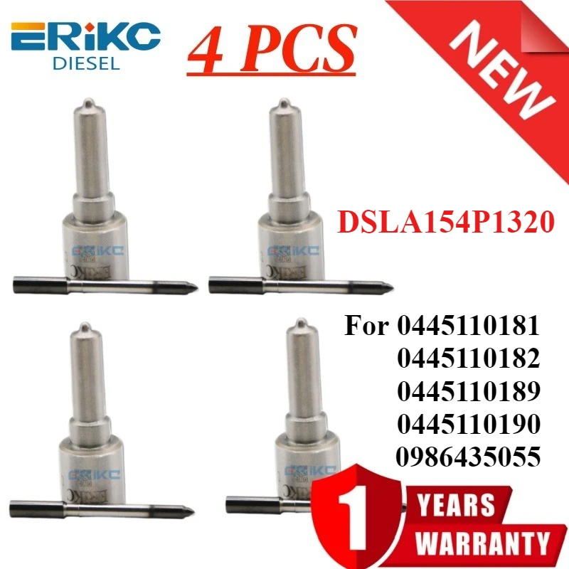 DSLA154P1320 Injector Diesel Fuel Injector Nozzle 0 433 175 395 for 0445110181 0445110182 0445110189 0445110190 0986435055
DSLA154P1320 Injector Diesel Fuel Injector Nozzle 0 433 175 395 for 0445110181 0445110182 0445110189 0445110190 0986435055