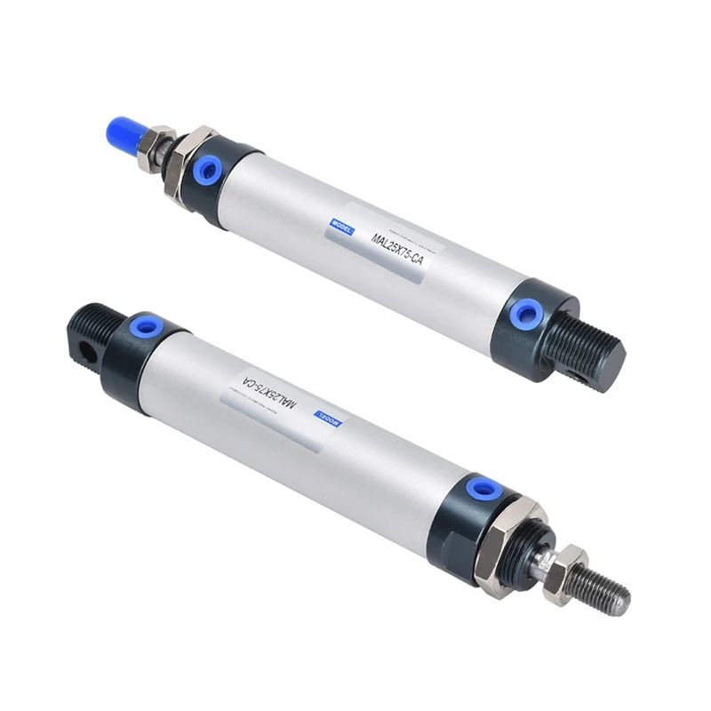 MAL Series Mini Cylinder 16/20/25/32/40mm Bore 25-400mm Stroke Double Acting Aluminum Alloy Air Pneumatic Cylinder
MAL Series Mini Cylinder 16/20/25/32/40mm Bore 25-400mm Stroke Double Acting Aluminum Alloy Air Pneumatic Cylinder