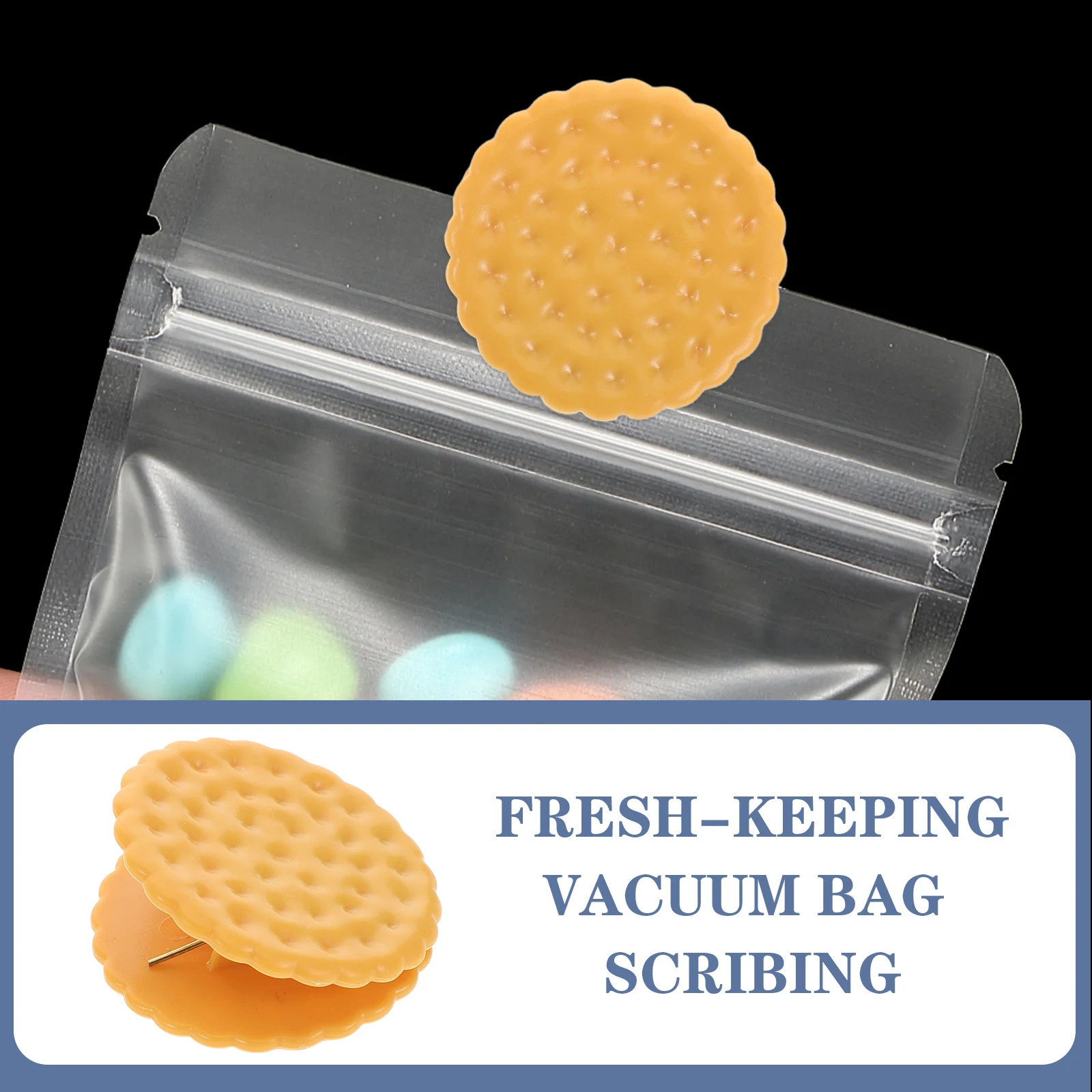 6pcs Cookie Sealing Clips Sealer Food Storage Kitchen Multifunctional Fresh Keeping Reusable Clamps Bread Bag Sealing Clip Food
6pcs Cookie Sealing Clips Sealer Food Storage Kitchen Multifunctional Fresh Keeping Reusable Clamps Bread Bag Sealing Clip Food