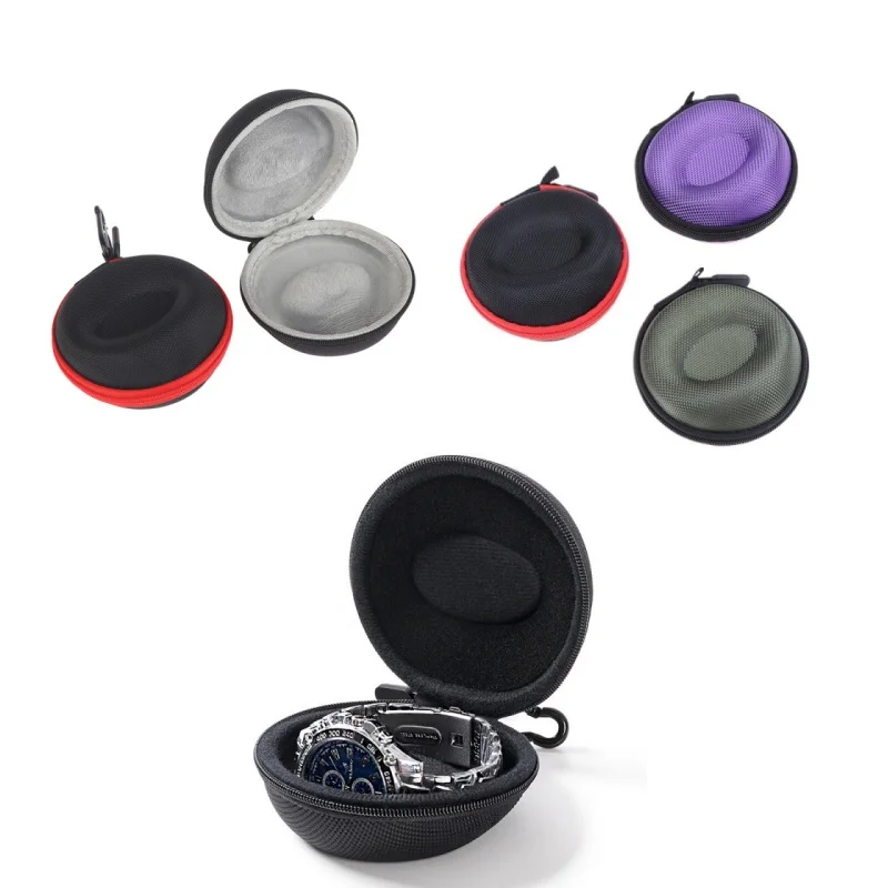1Pc Travel Case Portable Storage Box For Single Watch Shock And Impact-resistant For Wristwatches Smart Watches
1Pc Travel Case Portable Storage Box For Single Watch Shock And Impact-resistant For Wristwatches Smart Watches