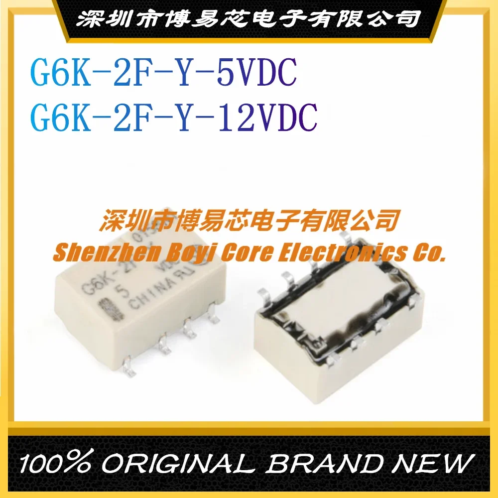 G6K-2F-Y-5VDC 12 В постоянного тока, два открытых, два закрытых, 1 А, 8 футов, новое оригинальное реле патч-сигнала
G6K-2F-Y-5VDC 12 В постоянного тока, два открытых, два закрытых, 1 А, 8 футов, новое оригинальное реле патч-сигнала