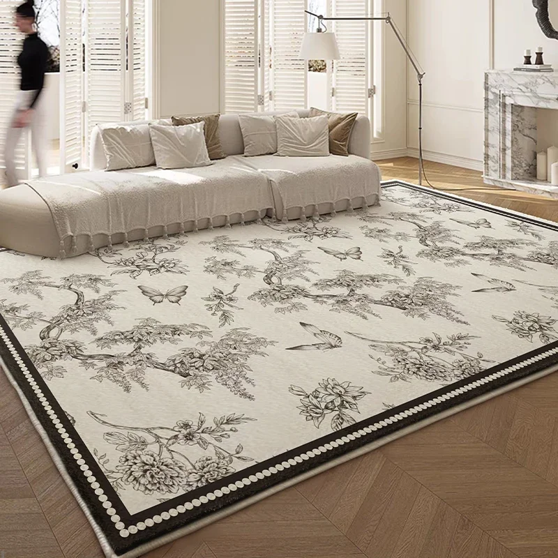 Retro Art Pattern Carpet Minimalist Luxury Living Room Carpets Soft Comfortable Bedroom Rug Machine Washable Balcony Rugs Tapis
Retro Art Pattern Carpet Minimalist Luxury Living Room Carpets Soft Comfortable Bedroom Rug Machine Washable Balcony Rugs Tapis