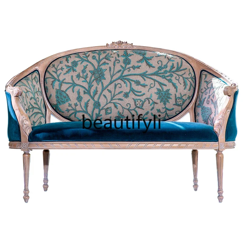 French Chinese style wool embroidery sofa combination fabric all solid wood original design
French Chinese style wool embroidery sofa combination fabric all solid wood original design