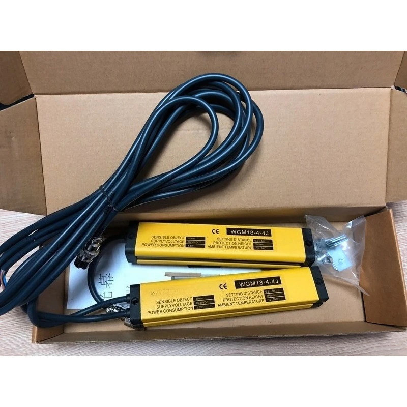 Safety Grating WGM18-4-4J Light Curtain Sensor Punching Machine Protector WGM27-6-4J
Safety Grating WGM18-4-4J Light Curtain Sensor Punching Machine Protector WGM27-6-4J