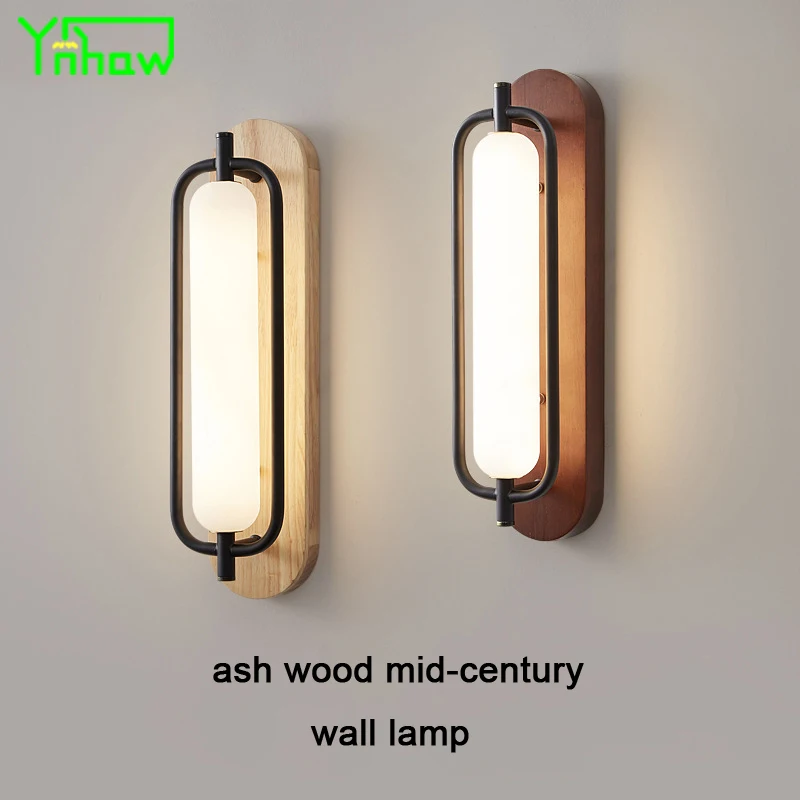 New Nordic Minimalist Designer Luxury Solid Wood Wall Lamp for Hotel Guest Room Bedroom Bedside Corridor Wall Lights
New Nordic Minimalist Designer Luxury Solid Wood Wall Lamp for Hotel Guest Room Bedroom Bedside Corridor Wall Lights