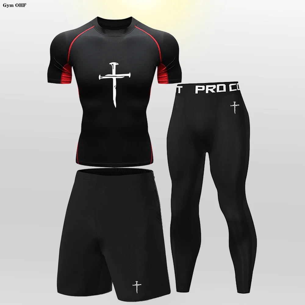 Children's Boxing Set Compression Shirt Sport Short Sleeve Sportswear Running TShirts Quick Dry Athletic Fitness Three-piece Set
Children's Boxing Set Compression Shirt Sport Short Sleeve Sportswear Running TShirts Quick Dry Athletic Fitness Three-piece Set