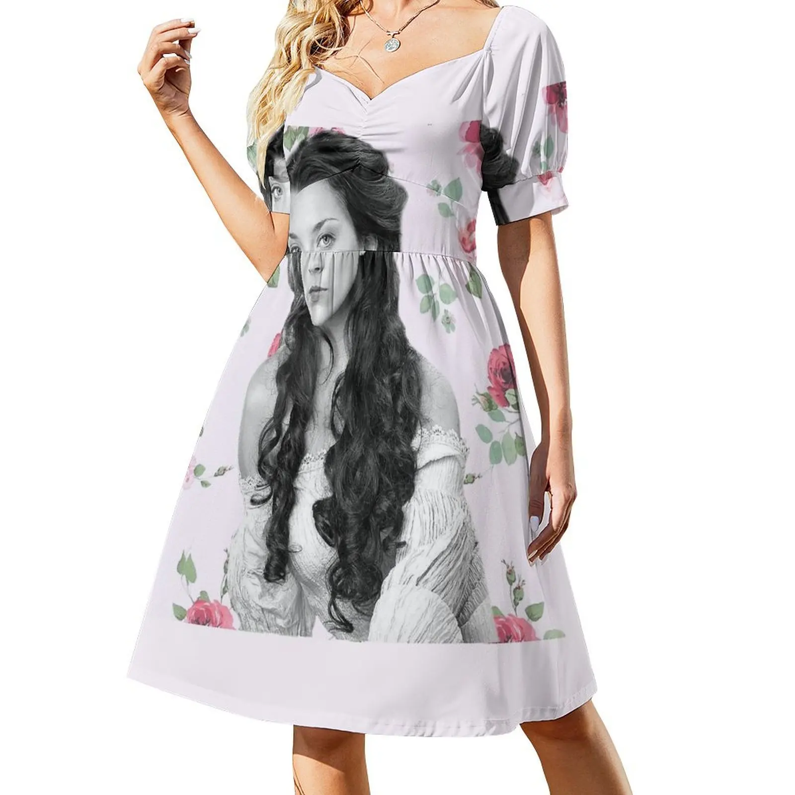 Anne Boleyn Soft Floral (Black and White) Short-Sleeved Dress women party dresses summer dresses women 2025
Anne Boleyn Soft Floral (Black and White) Short-Sleeved Dress women party dresses summer dresses women 2025
