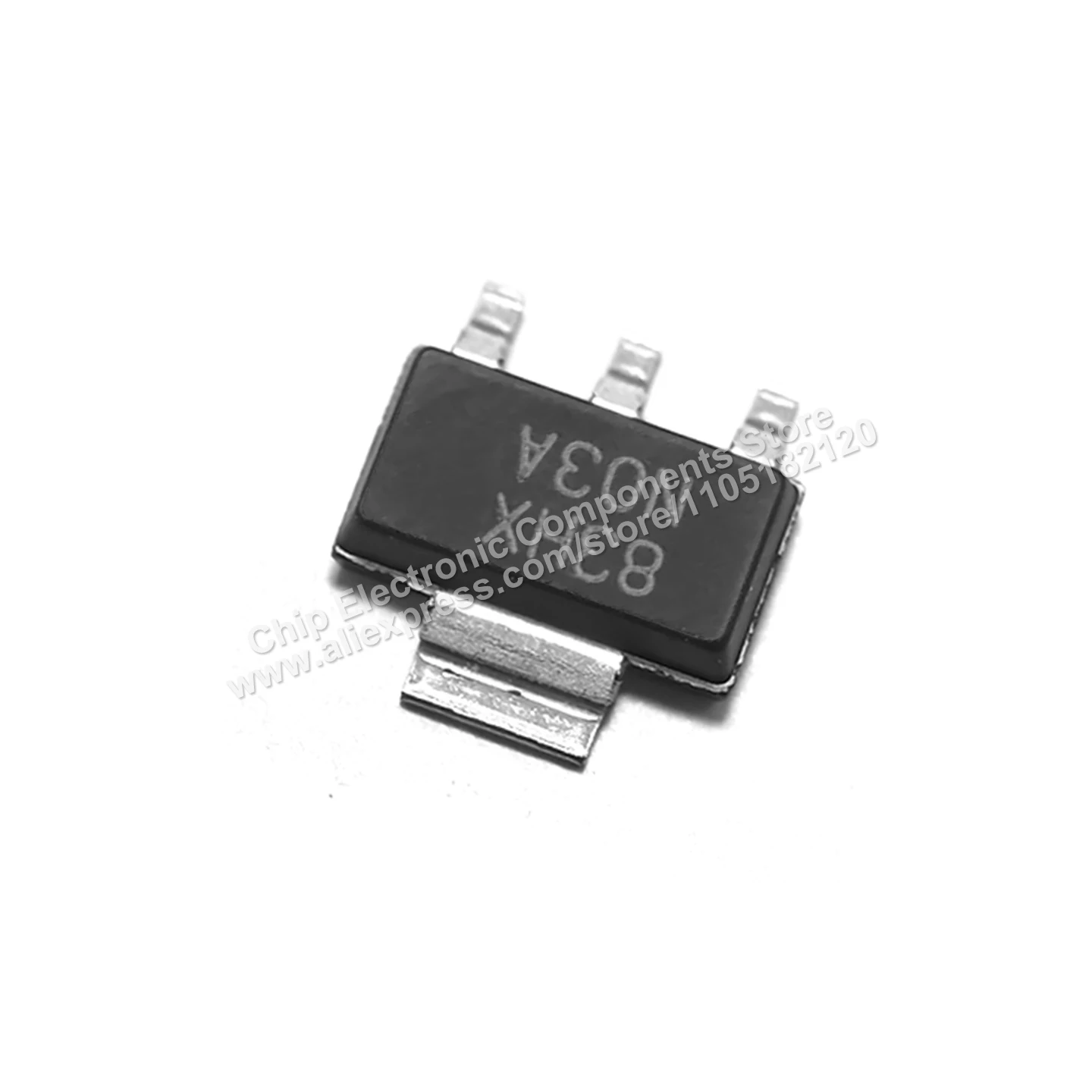 (5PCS)Original IC LM1117MP-ADJ LM1117MPX-ADJ/NOPB N03A Marking 800 mA Low-Dropout Linear Regulator Chip, SOT-223-4 Package
(5PCS)Original IC LM1117MP-ADJ LM1117MPX-ADJ/NOPB N03A Marking 800 mA Low-Dropout Linear Regulator Chip, SOT-223-4 Package