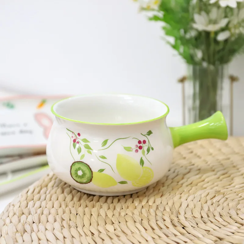 Creative hand-painted breakfast ceramic bowl set household kitchen supplies soup bowl cartoon children's bowl with dish
Creative hand-painted breakfast ceramic bowl set household kitchen supplies soup bowl cartoon children's bowl with dish