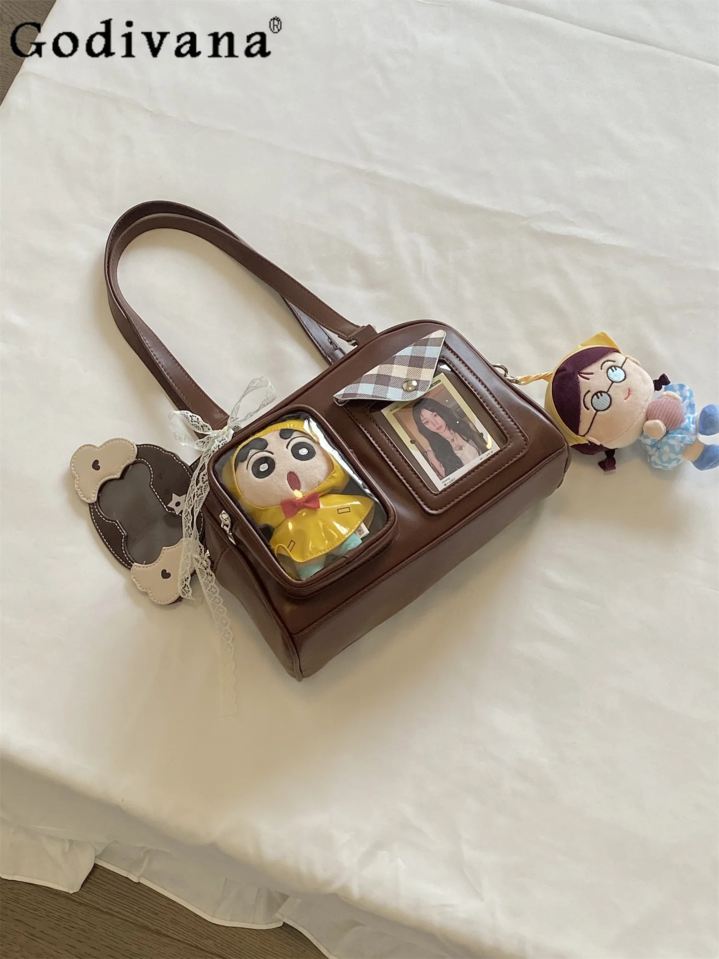 Japanese Style Original Lolita Pain Bag 10cm Cute Doll Bag Small Capacity Casual Commuting Crossbody Shoulder Bag for Women
Japanese Style Original Lolita Pain Bag 10cm Cute Doll Bag Small Capacity Casual Commuting Crossbody Shoulder Bag for Women