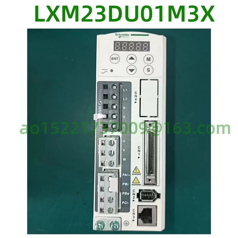 Контроллер сервопривода переменного тока LXM23DU01M3X 100 Вт, оригинальный б/у контроллер OK lxm23du01m3x 100 Вт
Контроллер сервопривода переменного тока LXM23DU01M3X 100 Вт, оригинальный б/у контроллер OK lxm23du01m3x 100 Вт