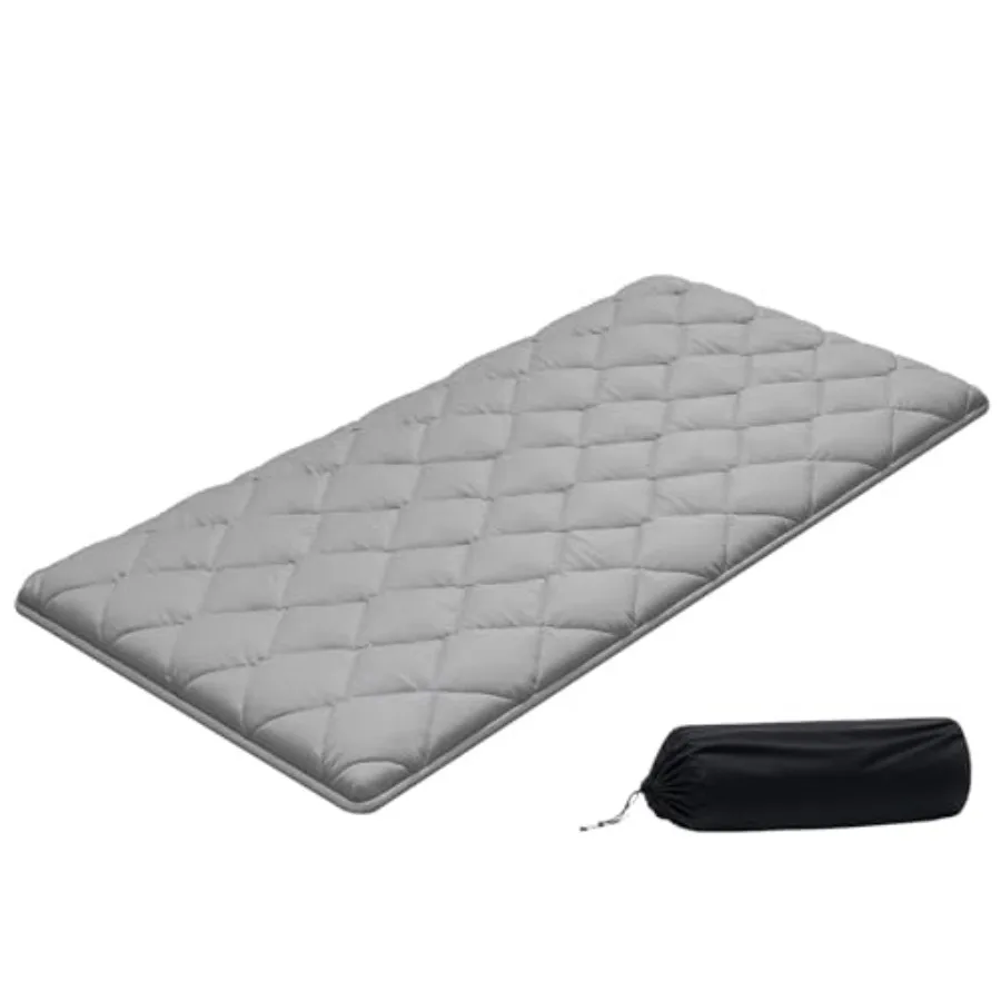 Japanese Floor Mattress, Futon Mattress, 100% High Density Comfortable Foam, Foldable Tatami Mat with Storage Bag, Sleepg Pad f
Japanese Floor Mattress, Futon Mattress, 100% High Density Comfortable Foam, Foldable Tatami Mat with Storage Bag, Sleepg Pad f