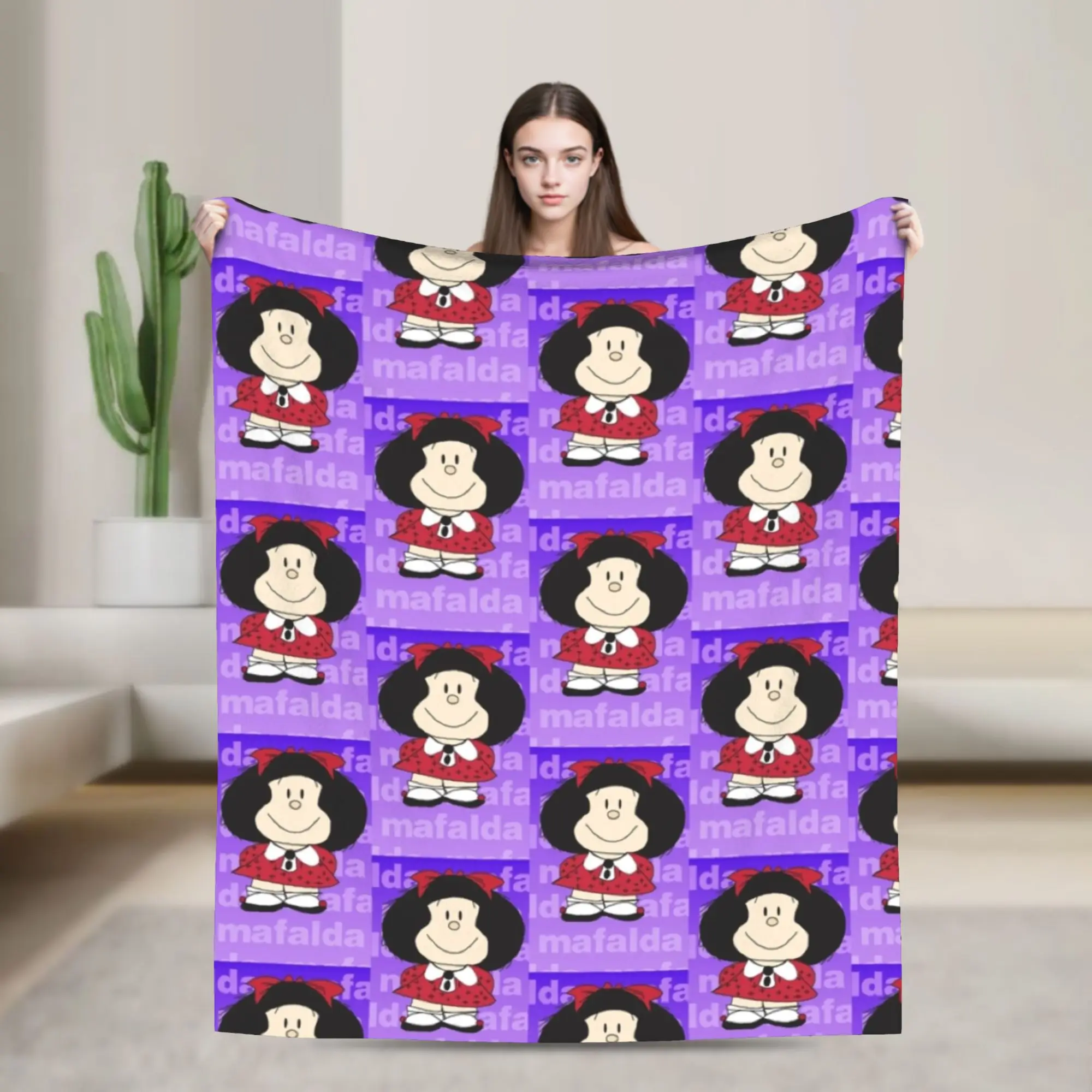 Cheerful Mafaldas Fleece Throw Blankets Blanket for Bed Outdoor Super Warm Bedroom Quilt,
Cheerful Mafaldas Fleece Throw Blankets Blanket for Bed Outdoor Super Warm Bedroom Quilt,