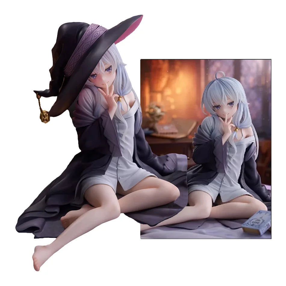 16.5cm The Journey of Elaina Anime Figure Knit Dress Witch Elaina Action Figure PVC Collection Model Doll Toy Christmas Gift
16.5cm The Journey of Elaina Anime Figure Knit Dress Witch Elaina Action Figure PVC Collection Model Doll Toy Christmas Gift