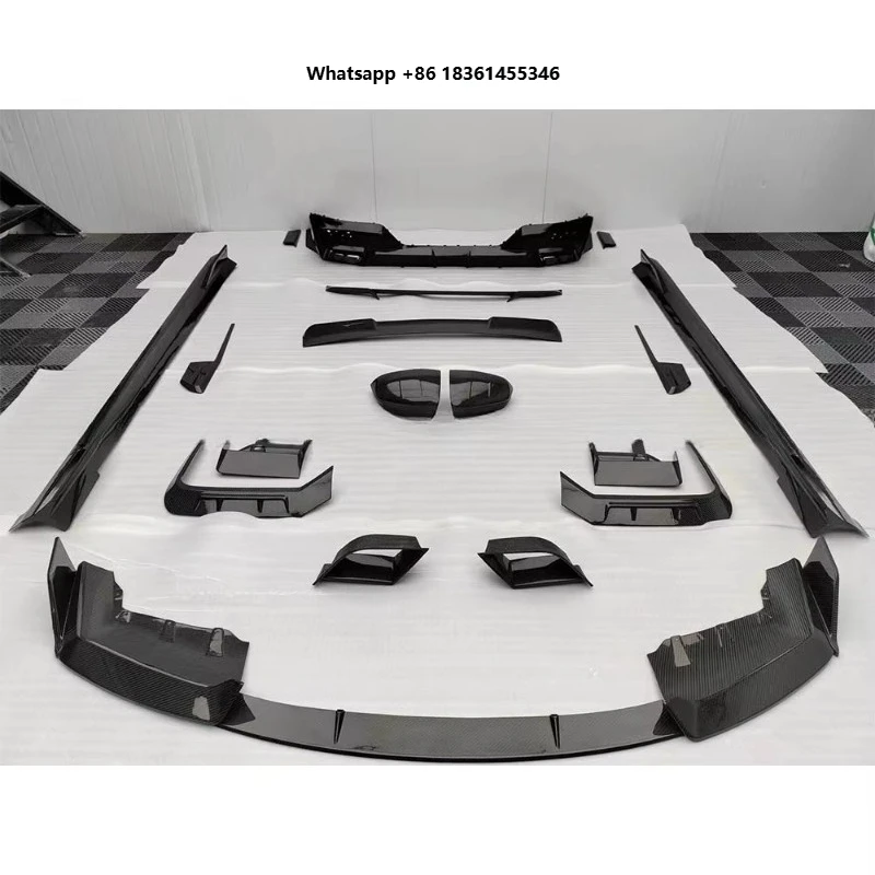 For 7 Series I7 G70 2023-2024 Front Lip Side Skirts Top Quality Dry Carbon Fiber MSY Style Body Kits Rear Diffuser
For 7 Series I7 G70 2023-2024 Front Lip Side Skirts Top Quality Dry Carbon Fiber MSY Style Body Kits Rear Diffuser
