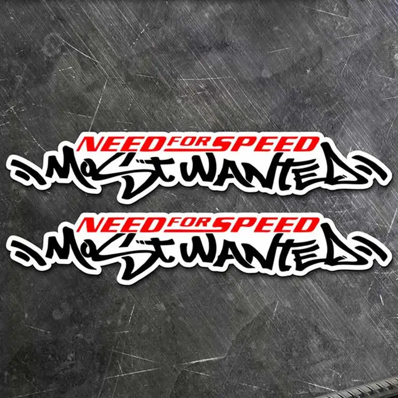 2 Pieces Need For Speed - Most Wanted Car Sticker Waterproof Vinyl Decal on Bumper Rear Window Laptop Self-adhesive Decals Y24
2 Pieces Need For Speed - Most Wanted Car Sticker Waterproof Vinyl Decal on Bumper Rear Window Laptop Self-adhesive Decals Y24