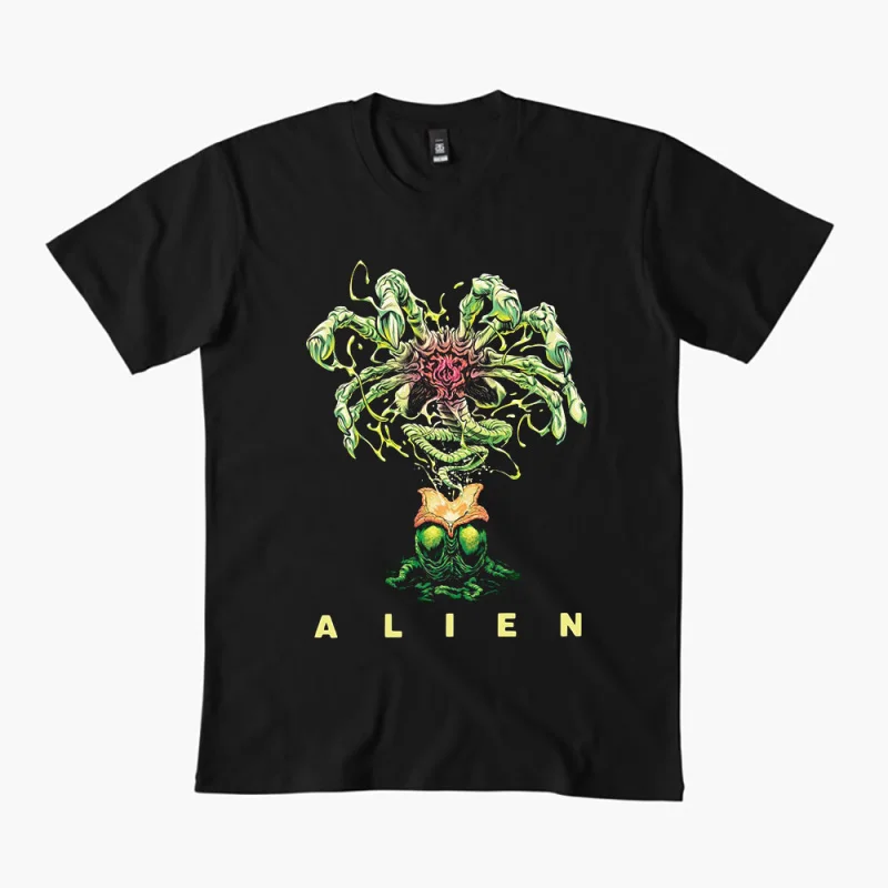 FACEHUGGER 0312 80s Retro Sic fi Alien Gift T Shirt Weyland Yutani Lv 426 Xenomorph Graphic Clothes 100% cotton All size tops
FACEHUGGER 0312 80s Retro Sic fi Alien Gift T Shirt Weyland Yutani Lv 426 Xenomorph Graphic Clothes 100% cotton All size tops