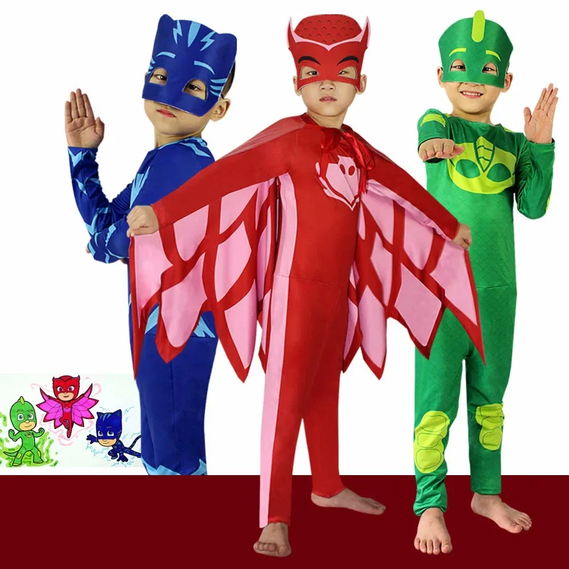 Costume de Cosplay PJ de dessin animé, vêtements habillés, noël, Halloween, fête d'anniversaire pour garçon et
Costume de Cosplay PJ de dessin animé, vêtements habillés, noël, Halloween, fête d'anniversaire pour garçon et