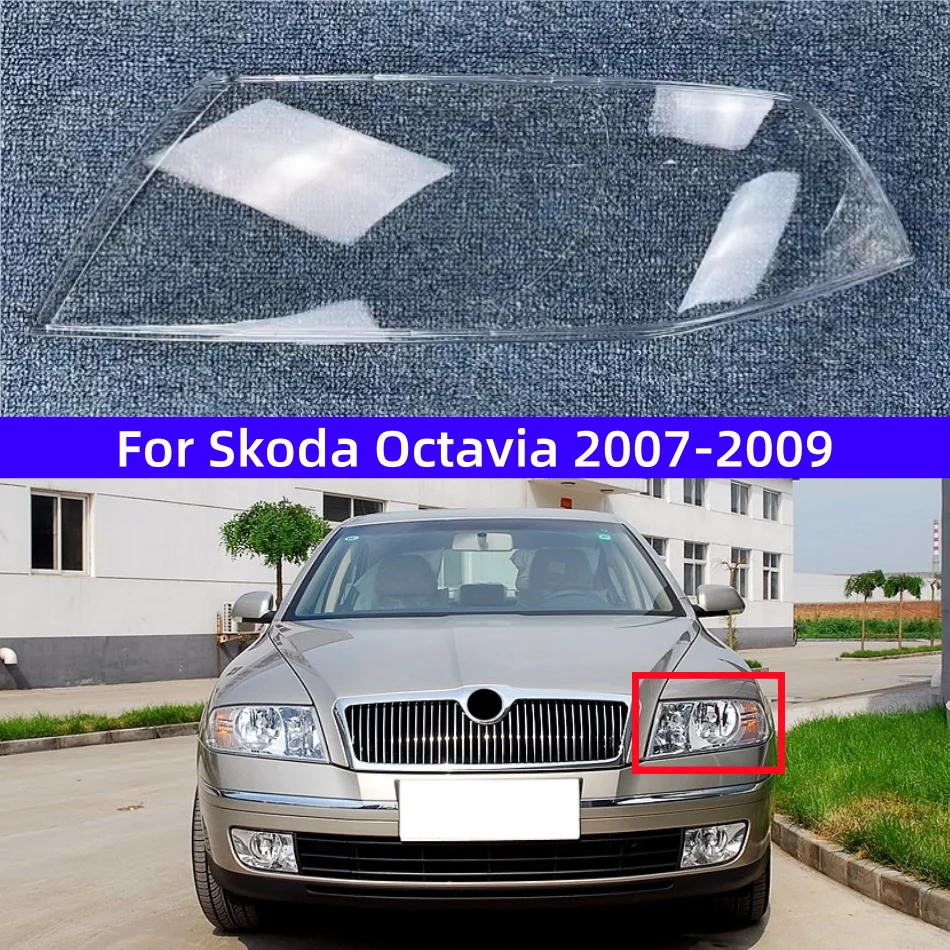 For Skoda Octavia 2007 2008 2009 Car Products Front Lamp Lens Replace The Original Lampshade
For Skoda Octavia 2007 2008 2009 Car Products Front Lamp Lens Replace The Original Lampshade