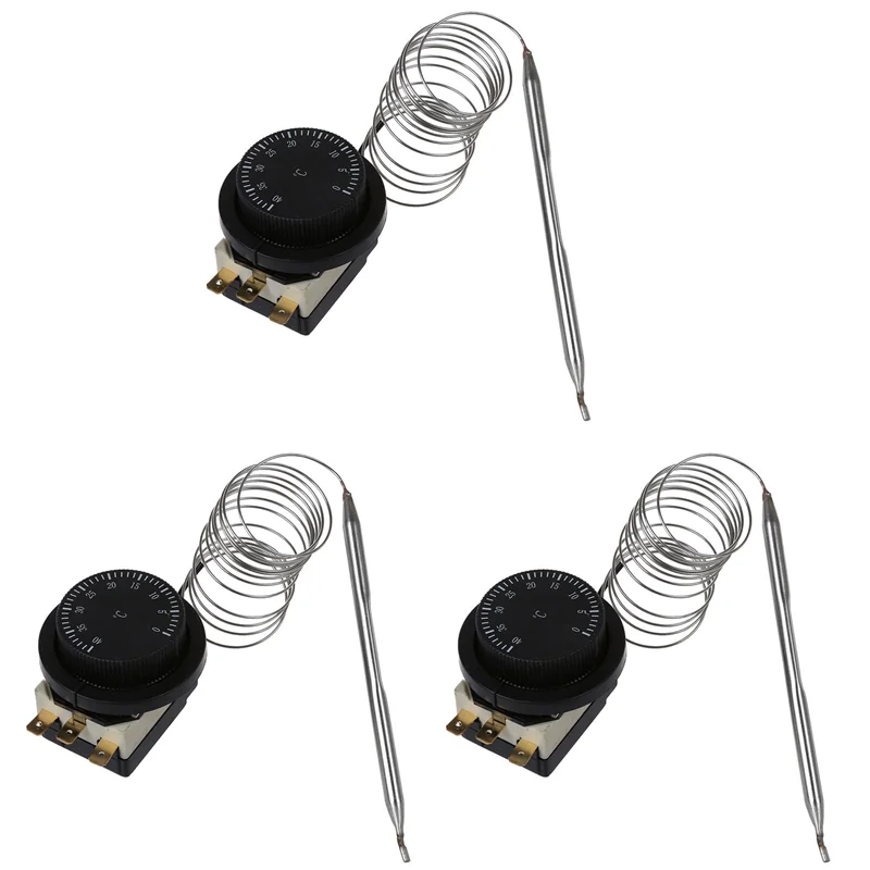 A20F-3X 1NC 1NO AC 250V/380V 16A 0-40C Temperature Control Switch Capillary Thermostat
A20F-3X 1NC 1NO AC 250V/380V 16A 0-40C Temperature Control Switch Capillary Thermostat
