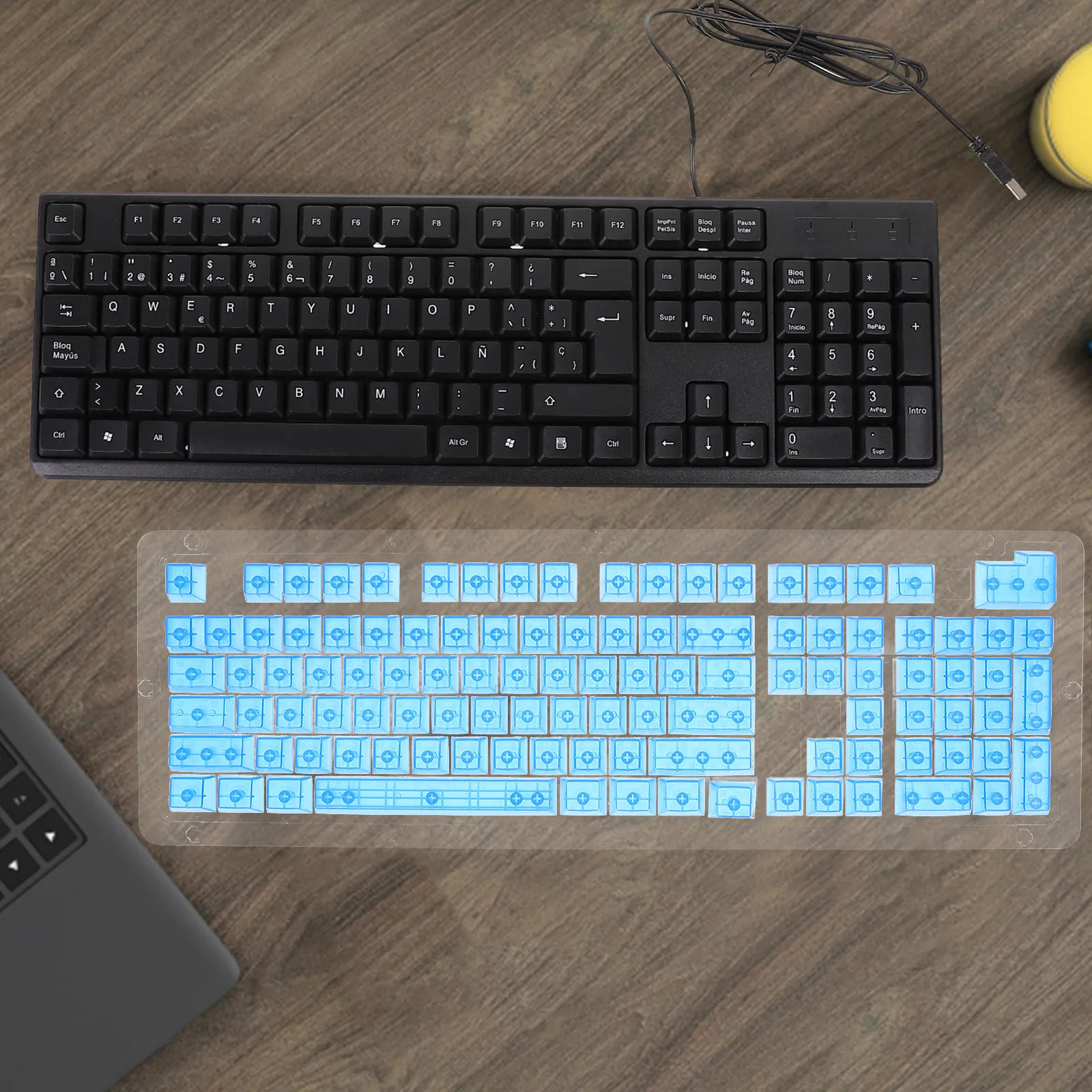 1Set Transparent Crystal Keycaps for Mechanical Keyboard Universal Semi-Transparent ABS Keycap Set Replacement Gaming Keyboard
1Set Transparent Crystal Keycaps for Mechanical Keyboard Universal Semi-Transparent ABS Keycap Set Replacement Gaming Keyboard