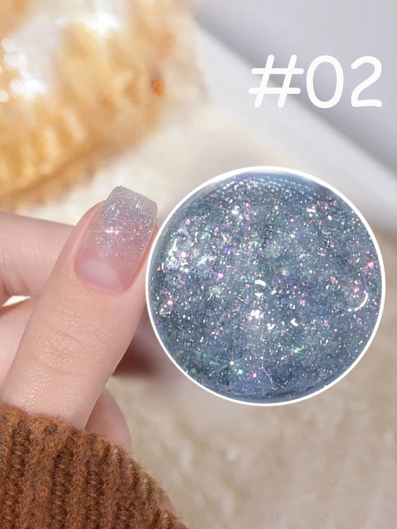 1-8pcs PSK Glitter Ocean Heart Multicolored Sparkling Sequin And Broken Diamond Gel Nail Polish Versatile Nail Art Nail Supplies
1-8pcs PSK Glitter Ocean Heart Multicolored Sparkling Sequin And Broken Diamond Gel Nail Polish Versatile Nail Art Nail Supplies