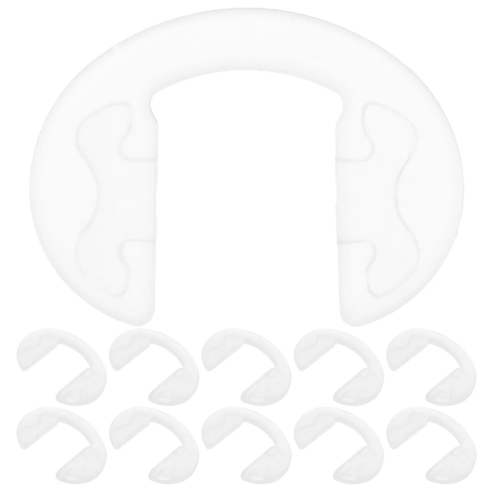 10Pcs Reusable Glasses Nose Pads Premium Silicone Nose Cushions Prevent Slipping Improve Fit Height Adjustment for Optical
10Pcs Reusable Glasses Nose Pads Premium Silicone Nose Cushions Prevent Slipping Improve Fit Height Adjustment for Optical