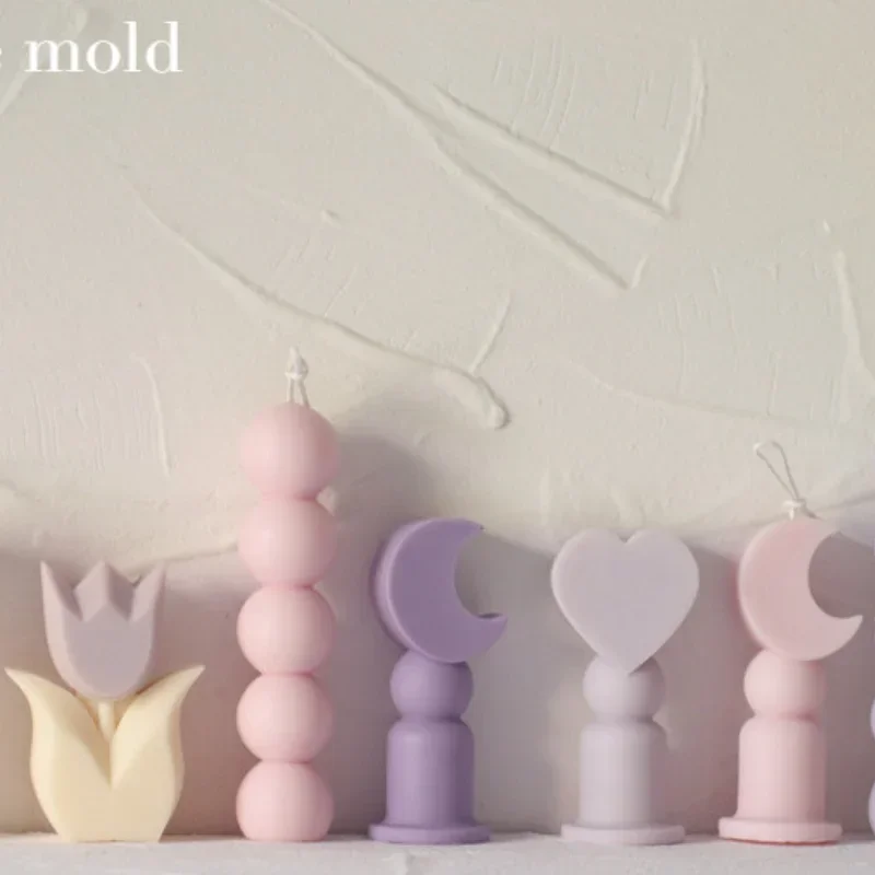 DIY Moon Love Heart Silicone Candle Mold Ball String Aromatic Candle Making Resin Soap Chocolate Mold Wedding Gifts Home Decor
DIY Moon Love Heart Silicone Candle Mold Ball String Aromatic Candle Making Resin Soap Chocolate Mold Wedding Gifts Home Decor