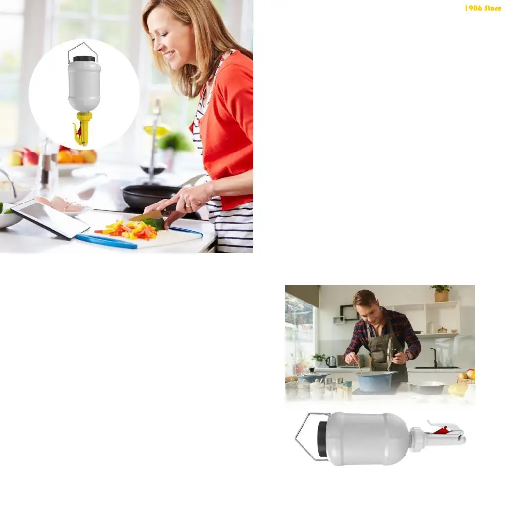 U1JB Multipurpose Sauce Dispenser Refillable Condiment Squeezer Hanging Squeeze Bottle for Salad Dressings BBQ Dressings
U1JB Multipurpose Sauce Dispenser Refillable Condiment Squeezer Hanging Squeeze Bottle for Salad Dressings BBQ Dressings