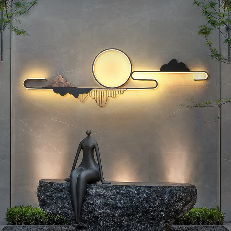 Outdoor new Chinese-style villa courtyard landscaping lamp garden shadow zen wall lamp landscape waterproof wall lamp
Outdoor new Chinese-style villa courtyard landscaping lamp garden shadow zen wall lamp landscape waterproof wall lamp