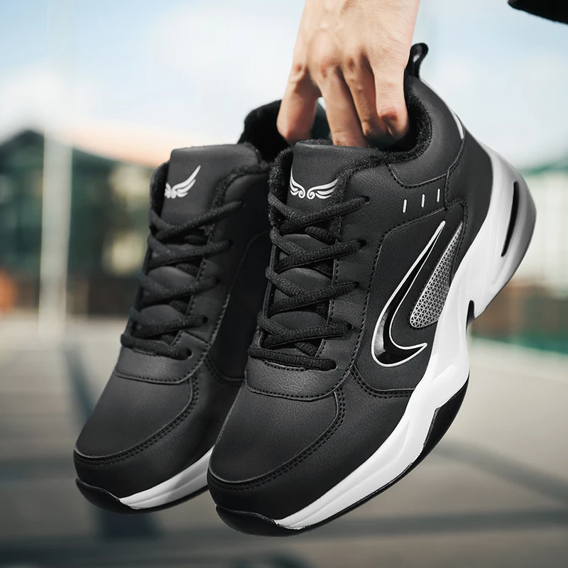 Мужские кожаные кроссовки, водонепроницаемая прогулочная обувь, модные повседневные сетчатые кеды, нескользящая износостойкая модная спортивная обувь
Мужские кожаные кроссовки, водонепроницаемая прогулочная обувь, модные повседневные сетчатые кеды, нескользящая износостойкая модная спортивная обувь