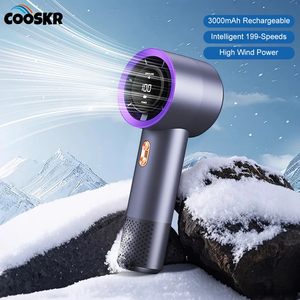 Portable Handheld Mini Fan Small Hand Fan USB Rechargeable Fan 3000mAh Outdoor Personal Fan Air Cooler 199 Speeds Powerful Wind
Portable Handheld Mini Fan Small Hand Fan USB Rechargeable Fan 3000mAh Outdoor Personal Fan Air Cooler 199 Speeds Powerful Wind