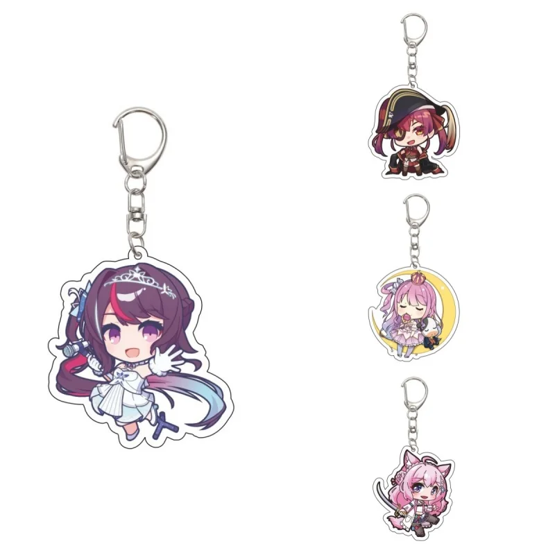 HOLOLIVE Virtual host Acrylic key ring keychain Cute interior decorations Girls' backpack accessories Gifts for friends
HOLOLIVE Virtual host Acrylic key ring keychain Cute interior decorations Girls' backpack accessories Gifts for friends