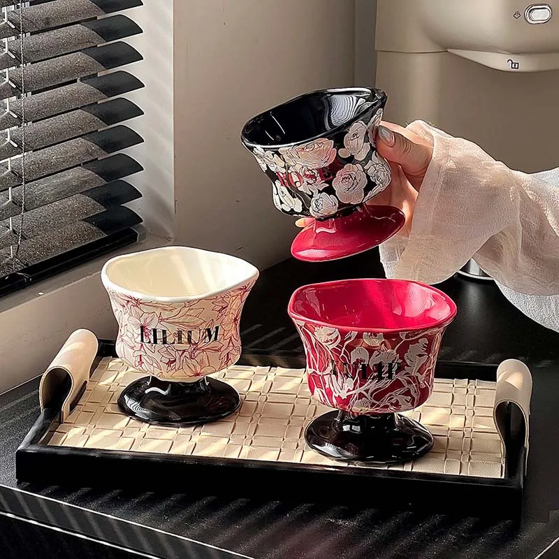 WD's new light luxury high-end casual cup multi-purpose tea drinking set high-temperature fired underglaze color ceramic
WD's new light luxury high-end casual cup multi-purpose tea drinking set high-temperature fired underglaze color ceramic