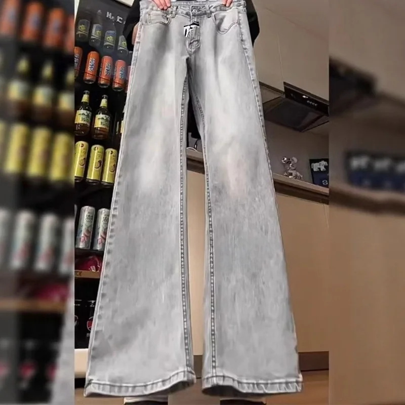 Джинсы-клеш с высокой талией для высоких мужчин, удлиненные, прямого кроя, винтажные, износостойкие, для повседневной носки, весна-осень
Джинсы-клеш с высокой талией для высоких мужчин, удлиненные, прямого кроя, винтажные, износостойкие, для повседневной носки, весна-осень
