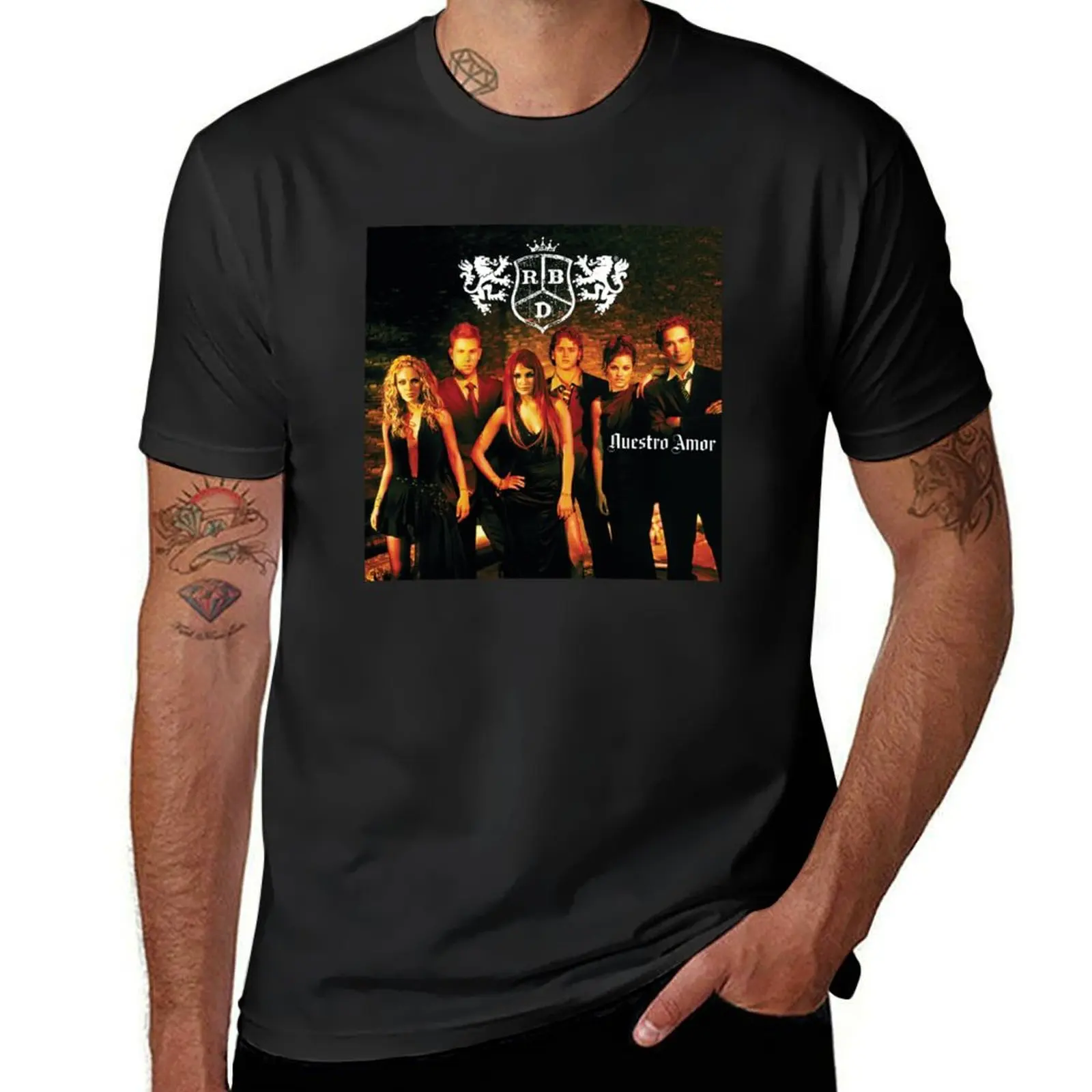 RBD NUESTRO AMOR T-Shirt customizeds sports fans Blouse mens graphic t-shirts hip hop
RBD NUESTRO AMOR T-Shirt customizeds sports fans Blouse mens graphic t-shirts hip hop