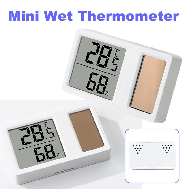 Solar Electronic Digital Humidity Temperature Gauge Indoor Thermometer High Precision Real Time Monitor for Home Office 4PCS
Solar Electronic Digital Humidity Temperature Gauge Indoor Thermometer High Precision Real Time Monitor for Home Office 4PCS