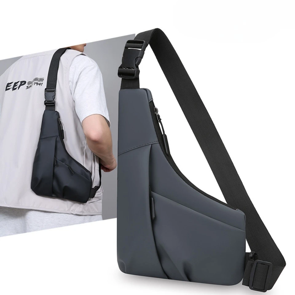 Anti Theft Crossbody Chest Bag for Men Multifunctional Messenger Bag with Adjustable Strap Shoulder Bag Triangle Cross Bag
Anti Theft Crossbody Chest Bag for Men Multifunctional Messenger Bag with Adjustable Strap Shoulder Bag Triangle Cross Bag